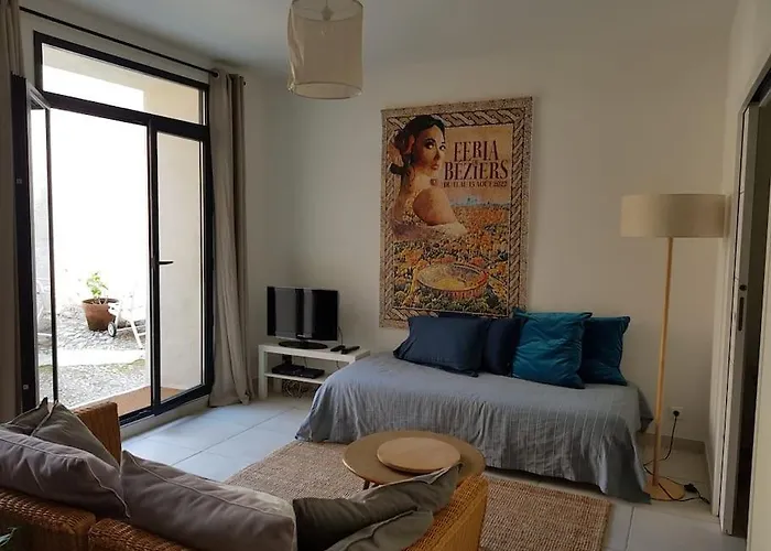 Апартаменты T2 Avec Jardin Privatif 3 Etoiles
